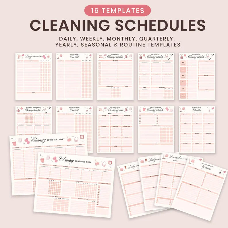 LawrenceCore ADHD Cleaning Planner
