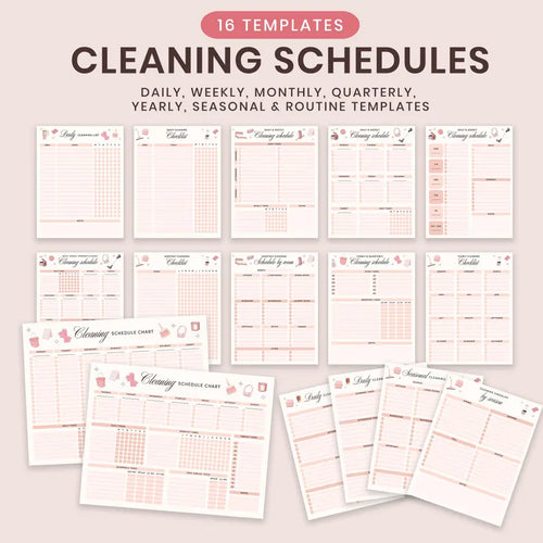 LawrenceCore ADHD Cleaning Planner